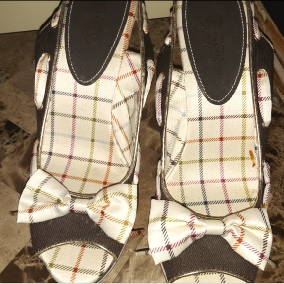 Coach wedges sandals - Picture 2 of 3
